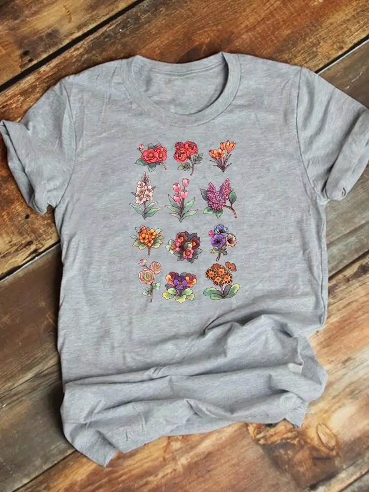 Flower Plant Love Sweet Women Clothes Short Sleeve Summer Lady Fashion Print Female Shirt Tee Graphic T-shirt
Flower Plant Love Sweet Women Clothes Short Sleeve Summer Lady Fashion Print Female Shirt Tee Graphic T-shirt