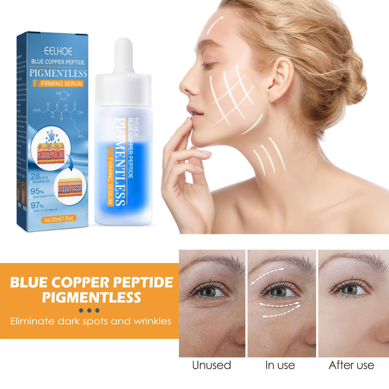 Moisturizing, Moisturizing, Whitening, Firming, Anti-aging, Lightening Fine Lines and Wrinkles, Soothing Skin Essence
Moisturizing, Moisturizing, Whitening, Firming, Anti-aging, Lightening Fine Lines and Wrinkles, Soothing Skin Essence