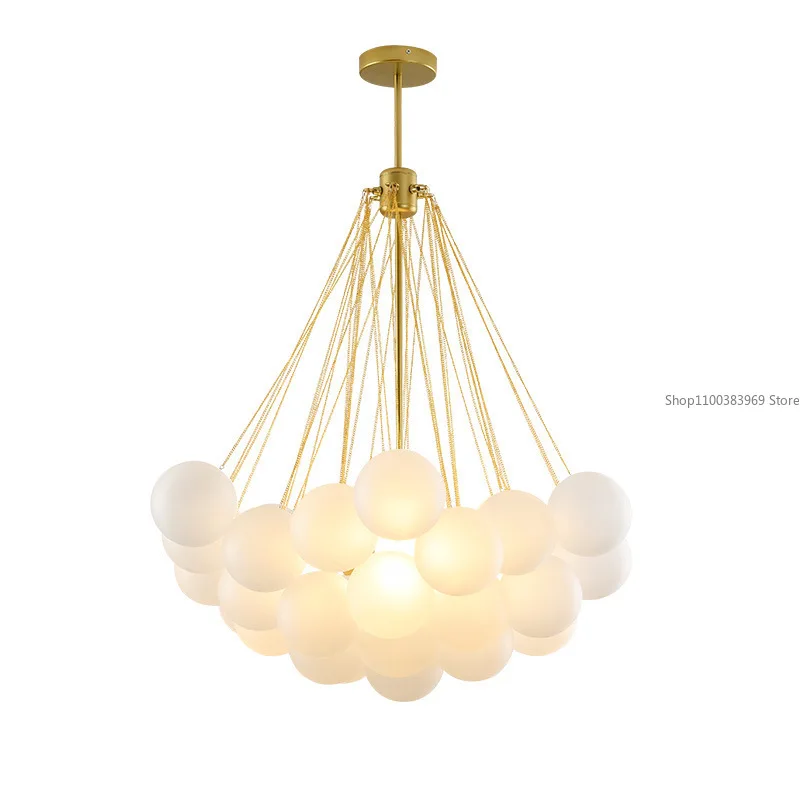 Bubble Chandelier 19/37 Balls Black Gold Chandeliers Glass Lamp Shade Ball Metal Wrought Iron Living Room Lamp Minimalist Decor
Bubble Chandelier 19/37 Balls Black Gold Chandeliers Glass Lamp Shade Ball Metal Wrought Iron Living Room Lamp Minimalist Decor