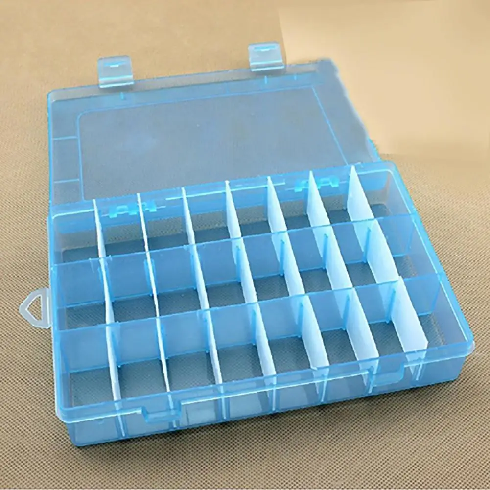 Storage Box Large Capacity Transparent PP Home 24 Grids Dividers Box for Crafts
Storage Box Large Capacity Transparent PP Home 24 Grids Dividers Box for Crafts