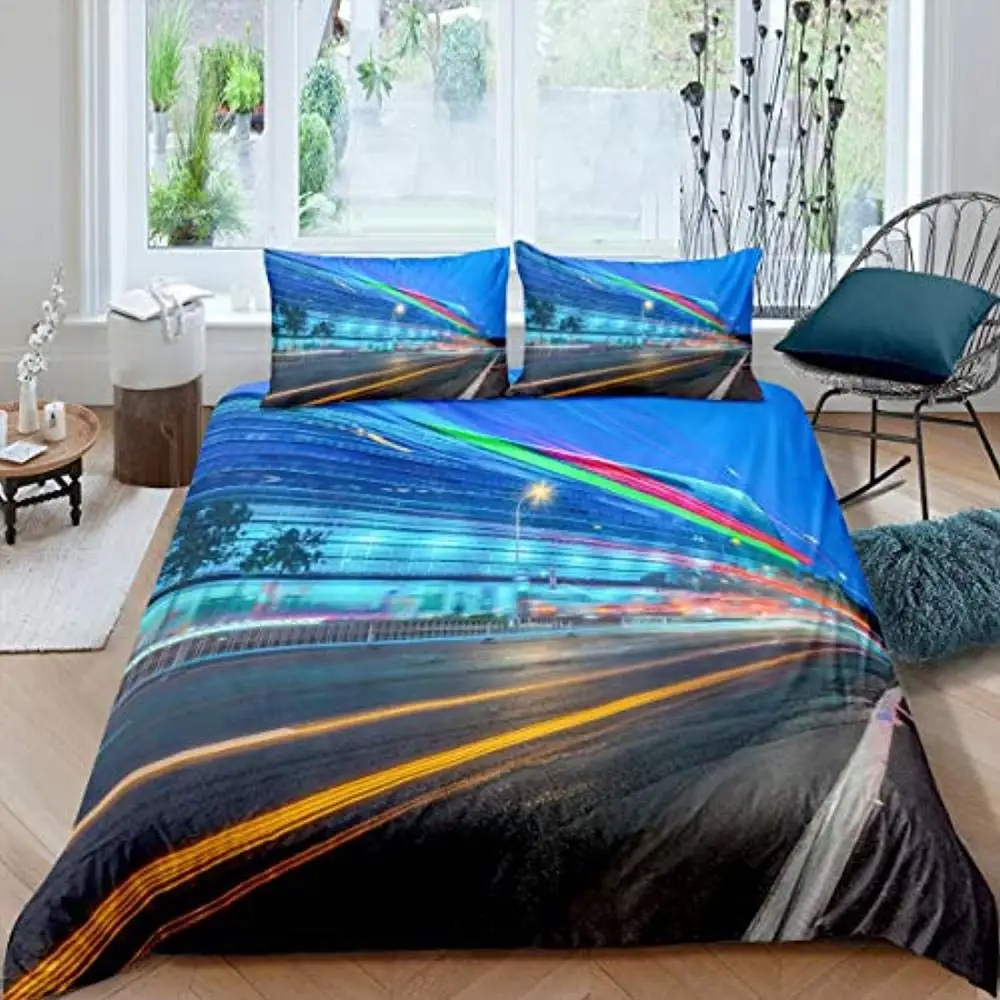 Bedding Set Disaster Queen King 2/3 Pcs Polyester Quilt Cover for Adults Boys Teens Highway Duvet Cover Set Tornado Lightning
Bedding Set Disaster Queen King 2/3 Pcs Polyester Quilt Cover for Adults Boys Teens Highway Duvet Cover Set Tornado Lightning