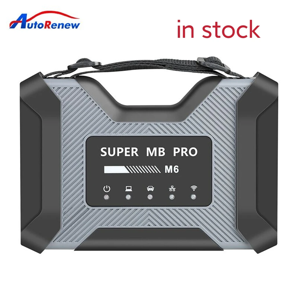 Беспроводной инструмент для диагностики звезд SUPER MB PRO M6, подходит для автомобилей и грузовиков Benz, совместим с DOIP, K-line,CAN Low,Can High,LIN,RS485
Беспроводной инструмент для диагностики звезд SUPER MB PRO M6, подходит для автомобилей и грузовиков Benz, совместим с DOIP, K-line,CAN Low,Can High,LIN,RS485