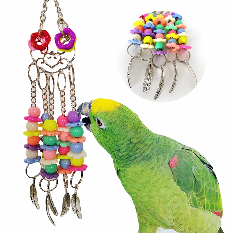 Parrot Toy Colorful Acrylic Metal Parrot Molar Toys for Birds Bite-Resistant Hangable Parrot Chewing Toy Bird Cage Accessories
Parrot Toy Colorful Acrylic Metal Parrot Molar Toys for Birds Bite-Resistant Hangable Parrot Chewing Toy Bird Cage Accessories