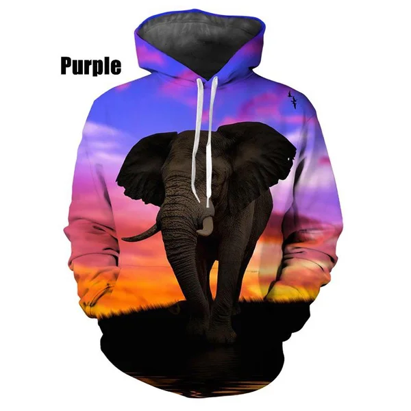 2023 new male and female fashion casual sweatshirt 3D cute elephant print hoodie hoodie
2023 new male and female fashion casual sweatshirt 3D cute elephant print hoodie hoodie