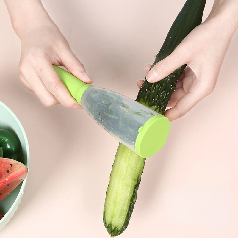 Creative stainless steel peeling knife multifunctional type storage with barrel for vegetable and fruit skin peeler kitchen tool
Creative stainless steel peeling knife multifunctional type storage with barrel for vegetable and fruit skin peeler kitchen tool
