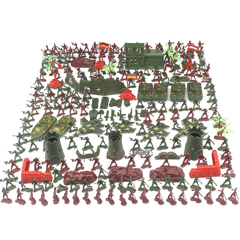 290Pcs/Set 4Cm Simulation Soldiers Figurine Sand Table Accessories, Mini Static Soldiers Action Figures Model Toys
290Pcs/Set 4Cm Simulation Soldiers Figurine Sand Table Accessories, Mini Static Soldiers Action Figures Model Toys