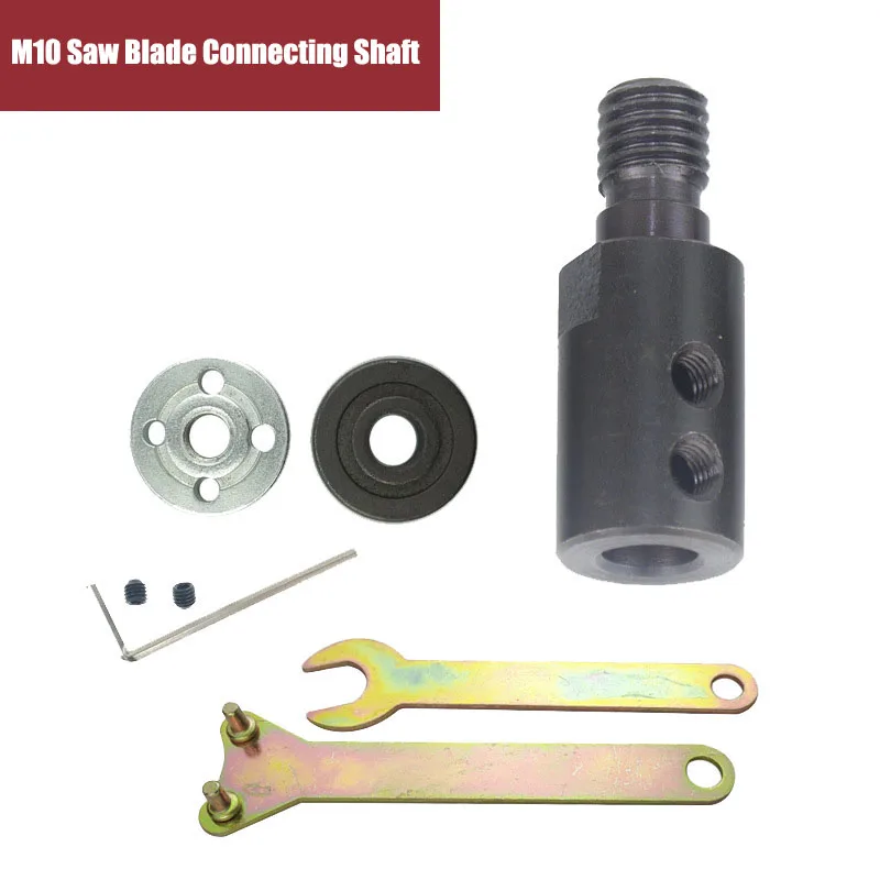 New 5/6/8/10/12/14mm Drill Spindle Adapter M10 Grinding Polishing Shaft Motor Bench Grinder M10 Shaft Connecting Rod Sleeve
New 5/6/8/10/12/14mm Drill Spindle Adapter M10 Grinding Polishing Shaft Motor Bench Grinder M10 Shaft Connecting Rod Sleeve
