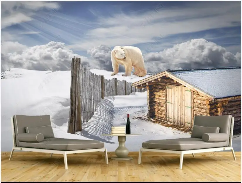 3d обои на стену на заказ настенные фотообои с белым медведем и деревянным домом под солнечным светом Декор фотообои для стен в рулонах
3d обои на стену на заказ настенные фотообои с белым медведем и деревянным домом под солнечным светом Декор фотообои для стен в рулонах