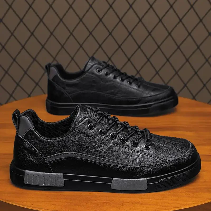 Мужские весенне-осенние туфли, новинка 2023, зимние дышащие спортивные рабочие туфли, повседневная обувь, мужская износостойкая обувь для скейтборда
Мужские весенне-осенние туфли, новинка 2023, зимние дышащие спортивные рабочие туфли, повседневная обувь, мужская износостойкая обувь для скейтборда