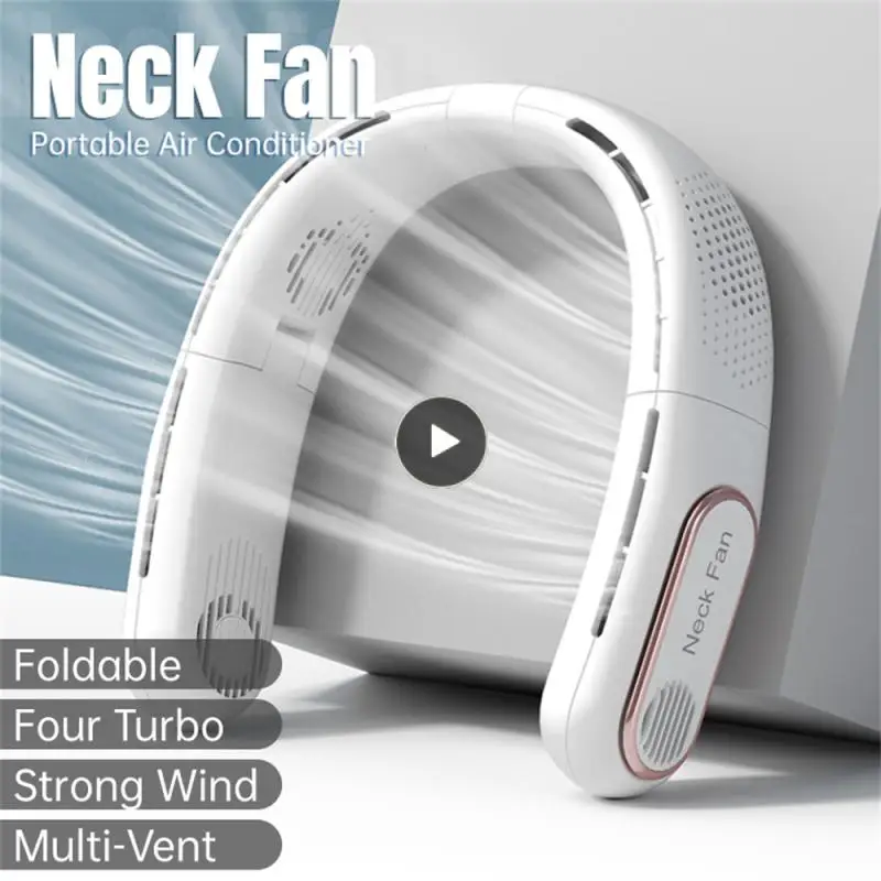 Portable Neck Fan Mute Jobless Fan 5w Bladeless Folding Fan Vaneless Neck Fan Usb Rechargeable Electric Fan 4000 Ma Silica Gel
Portable Neck Fan Mute Jobless Fan 5w Bladeless Folding Fan Vaneless Neck Fan Usb Rechargeable Electric Fan 4000 Ma Silica Gel