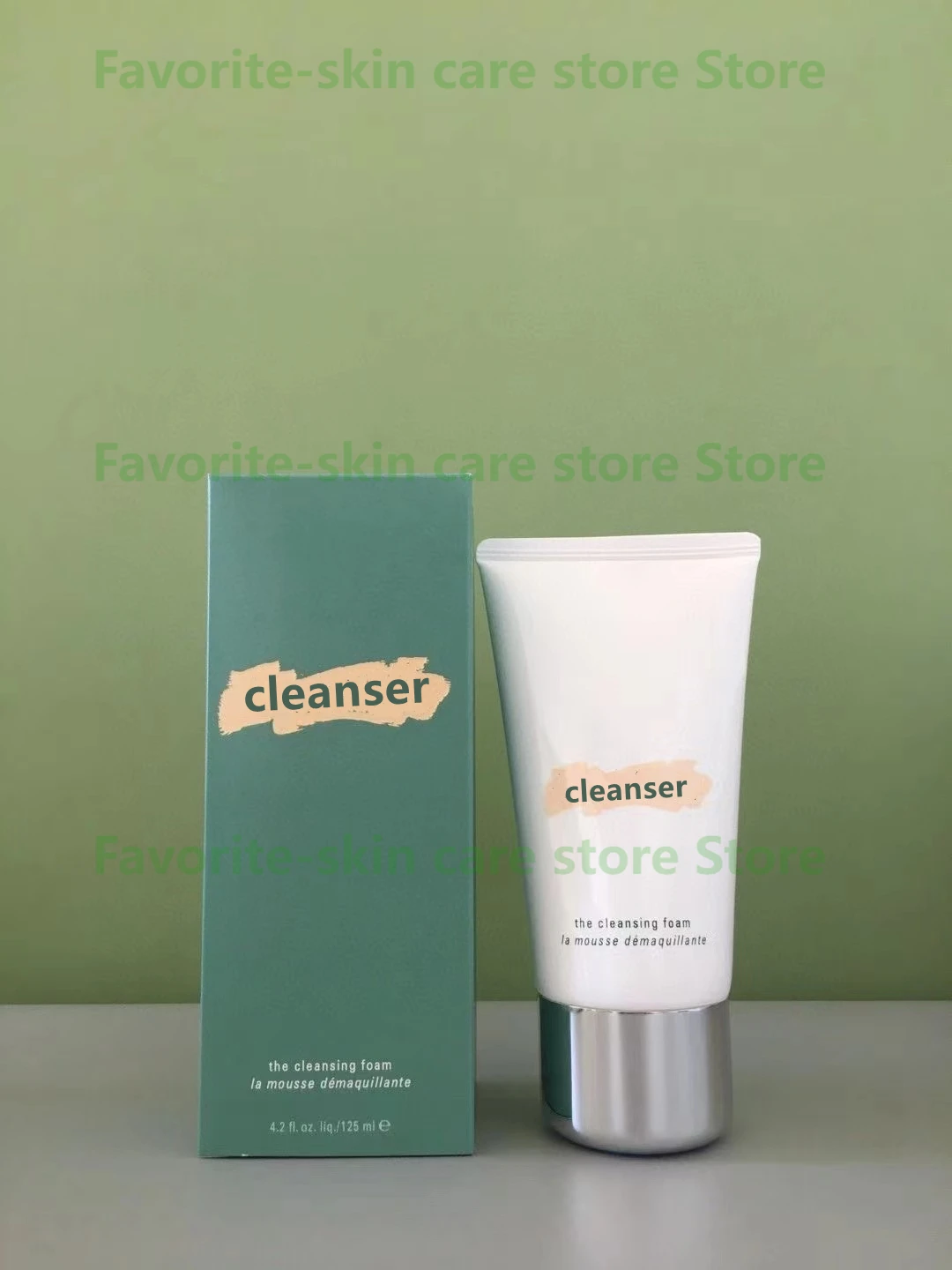 

Brand cleanser the cleansing foam la mousse demaquillante luxury cleanser brand new unopened whitening cleanser 125ML