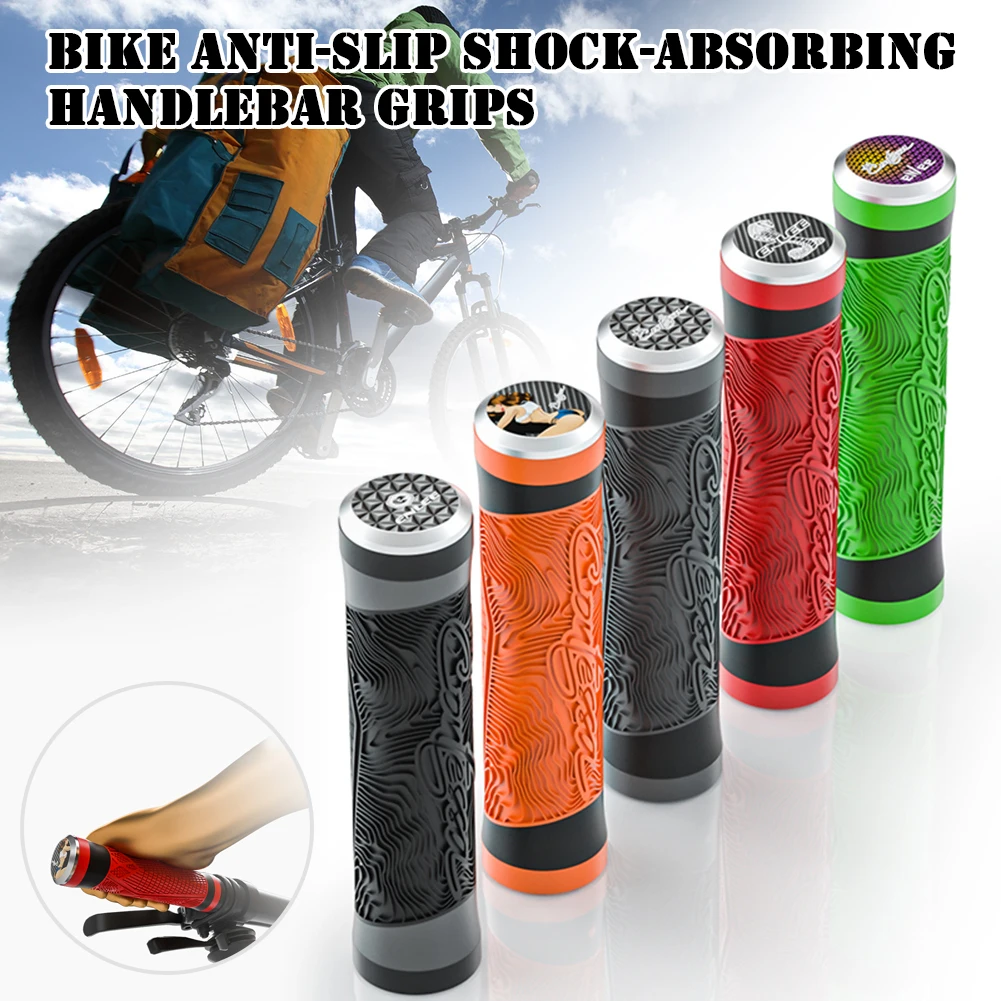 Bike Handlebar Grips Non-Slip Ergonomic Design Silicone Bike Grips for MTB, BMX with Bar End Caps
Bike Handlebar Grips Non-Slip Ergonomic Design Silicone Bike Grips for MTB, BMX with Bar End Caps