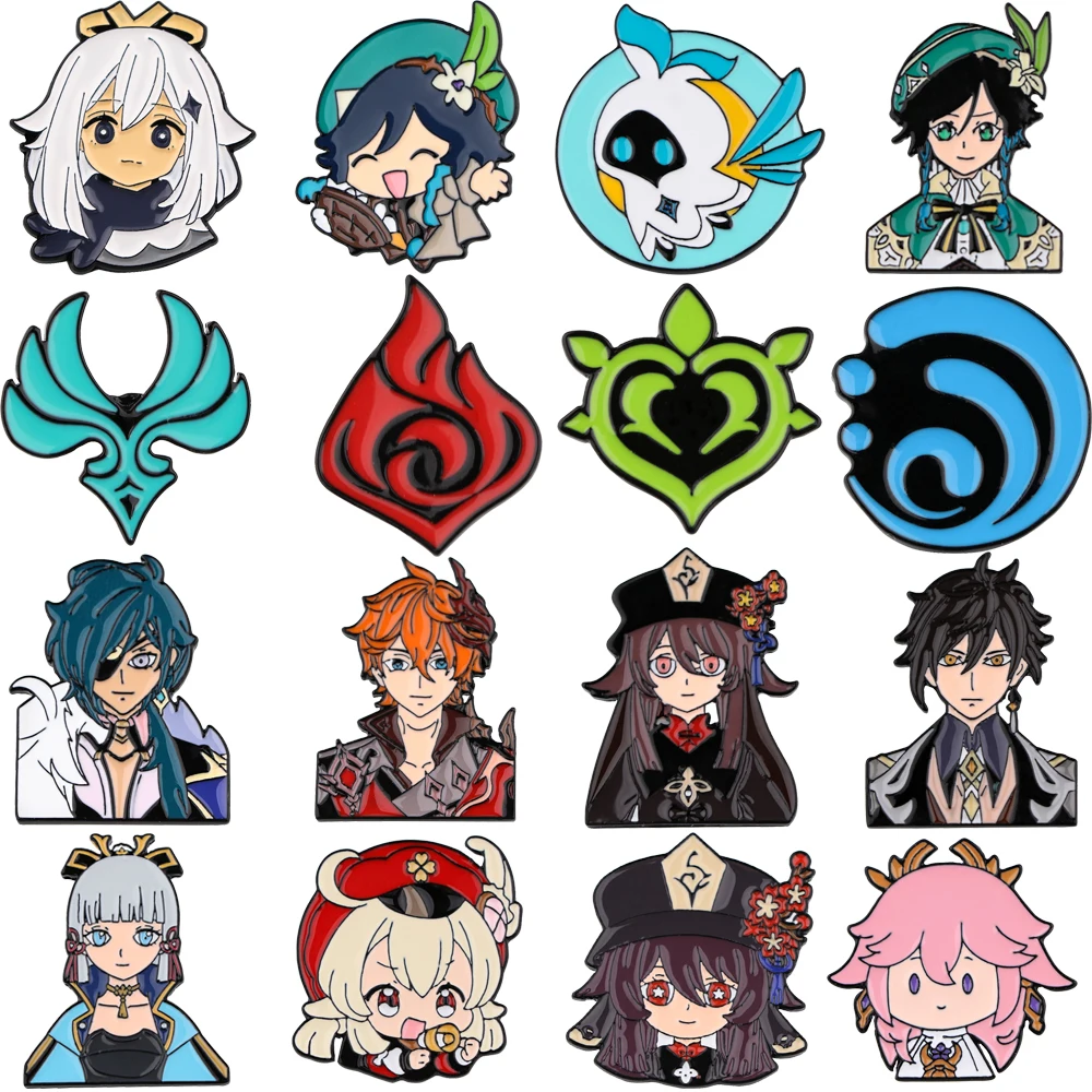 Genshin Impact Manga Jewelry Lapel Pins Enamel Pin Badges on Backpack Badges With Anime Brooches for Women Accessories Fashion
Genshin Impact Manga Jewelry Lapel Pins Enamel Pin Badges on Backpack Badges With Anime Brooches for Women Accessories Fashion