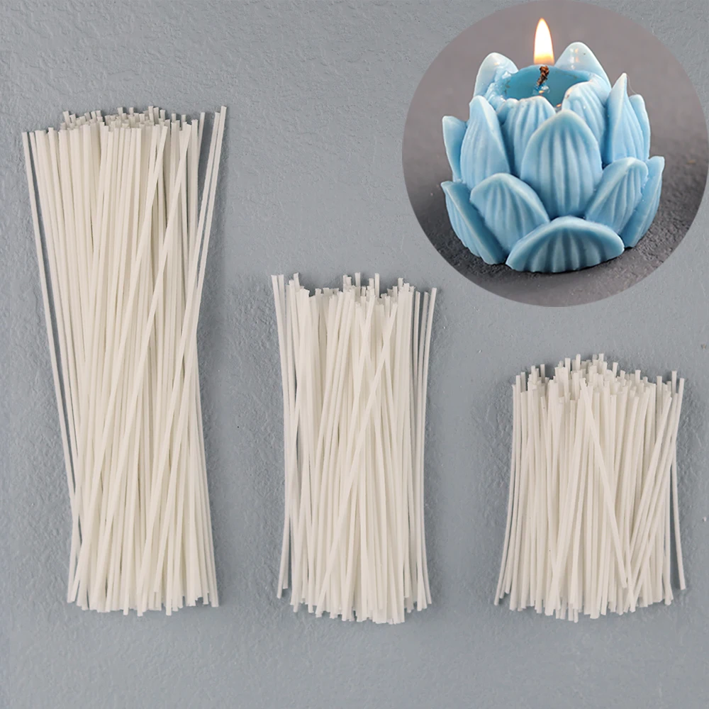 100pcs Smokeless Candle Wicks Soy Wax Core Pure Cotton Lamp Wax Line for DIY Scented Candle Making Material Handicraft Supplies
100pcs Smokeless Candle Wicks Soy Wax Core Pure Cotton Lamp Wax Line for DIY Scented Candle Making Material Handicraft Supplies