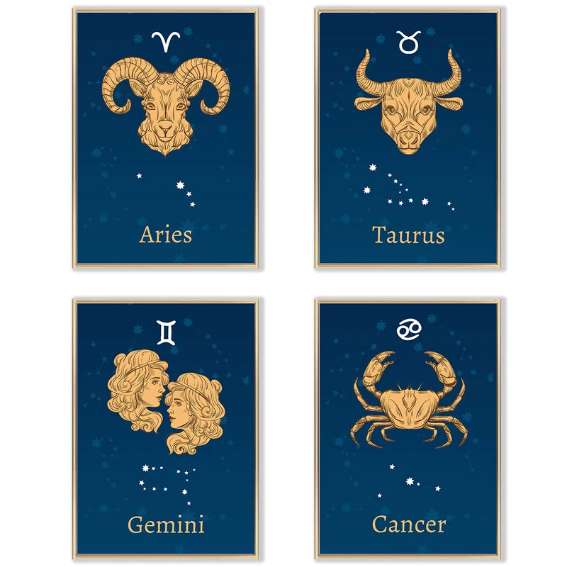 Blue Constellation Posters Nordic Abstract Aries Gemini Cancer Taurus Canvas Art Paintings Wall Picture Print Living Room Decor
Blue Constellation Posters Nordic Abstract Aries Gemini Cancer Taurus Canvas Art Paintings Wall Picture Print Living Room Decor