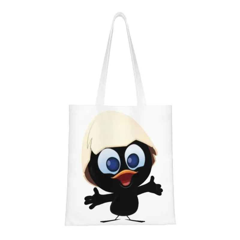 Fashion Printed Cute Calimero Shopping Tote Bags Recycling Canvas Shopper Shoulder Comic Cartoon Chiken Handbag
Fashion Printed Cute Calimero Shopping Tote Bags Recycling Canvas Shopper Shoulder Comic Cartoon Chiken Handbag