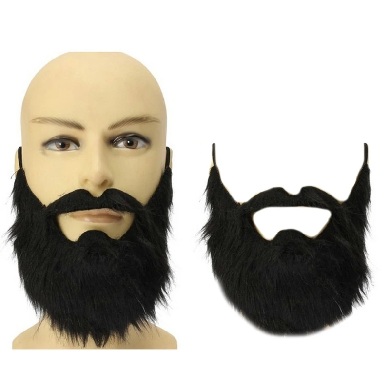 Black Fake Beard Costume Halloween Mustache Costume Cosplay Costume Beard Festival Party Supplies for Kids Adults Gift
Black Fake Beard Costume Halloween Mustache Costume Cosplay Costume Beard Festival Party Supplies for Kids Adults Gift