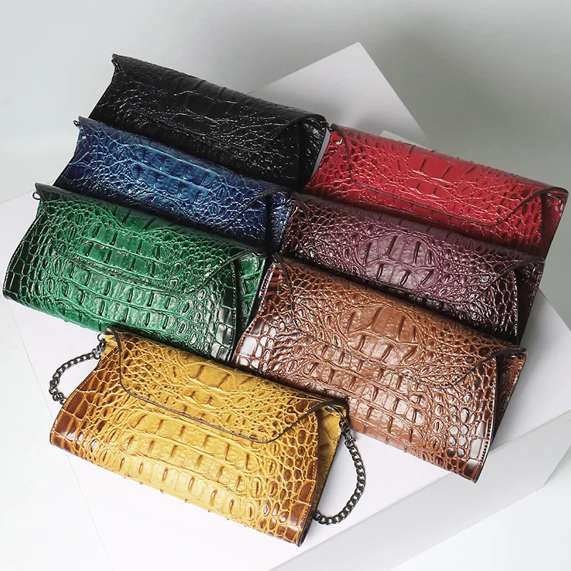 Vintage Crocodile Pattern Women Genuine Leather Handbag Elegant Ladies Shoulder Bag Daily Casual Girls Flap Bag 2022 New Design
Vintage Crocodile Pattern Women Genuine Leather Handbag Elegant Ladies Shoulder Bag Daily Casual Girls Flap Bag 2022 New Design