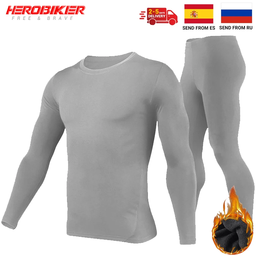 Thermal Underwear Men Fleece Lined Thermal Shirt Male Skiing Base Layer Winter Thermal Underwear Long Johns Shirts & Tops Bottom
Thermal Underwear Men Fleece Lined Thermal Shirt Male Skiing Base Layer Winter Thermal Underwear Long Johns Shirts & Tops Bottom