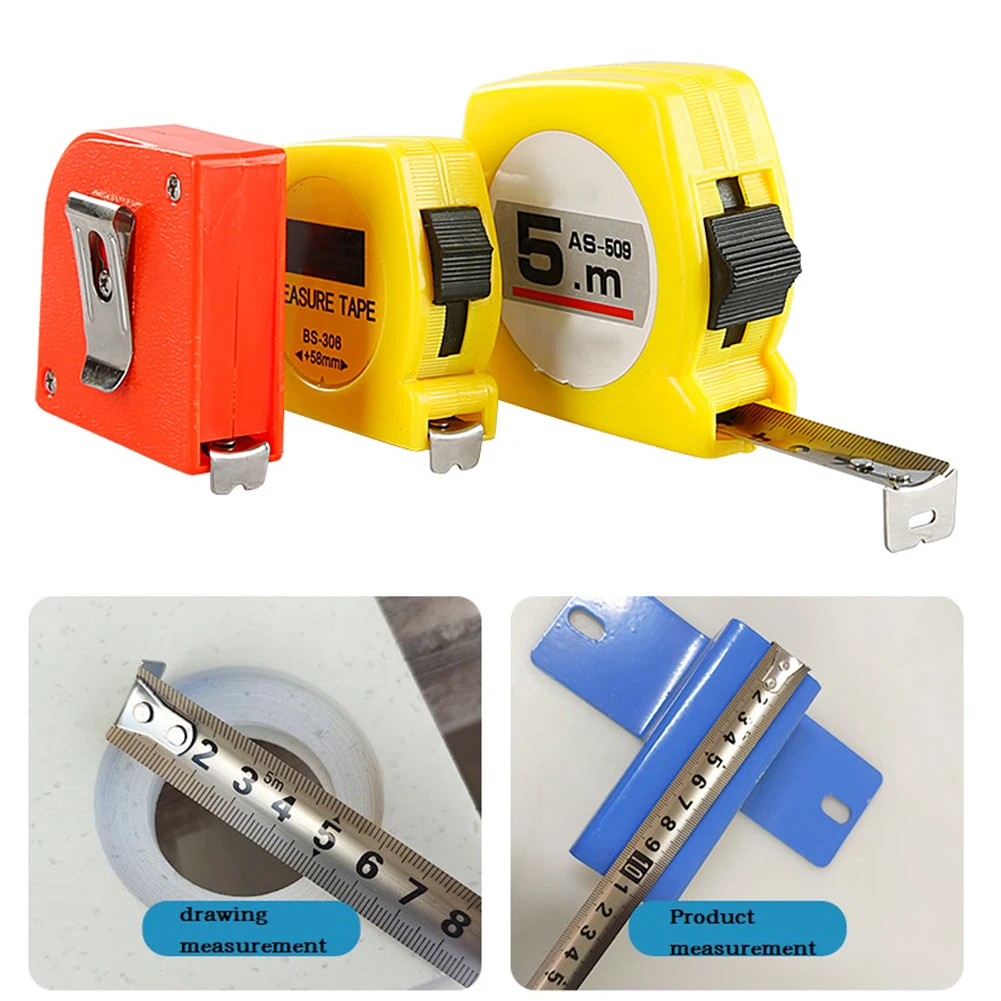 1pc Tape Measure Portable Telescopic For Kitchen Garage Manufacture Plants Ironmongery Hardwarestore Hand Tools
1pc Tape Measure Portable Telescopic For Kitchen Garage Manufacture Plants Ironmongery Hardwarestore Hand Tools