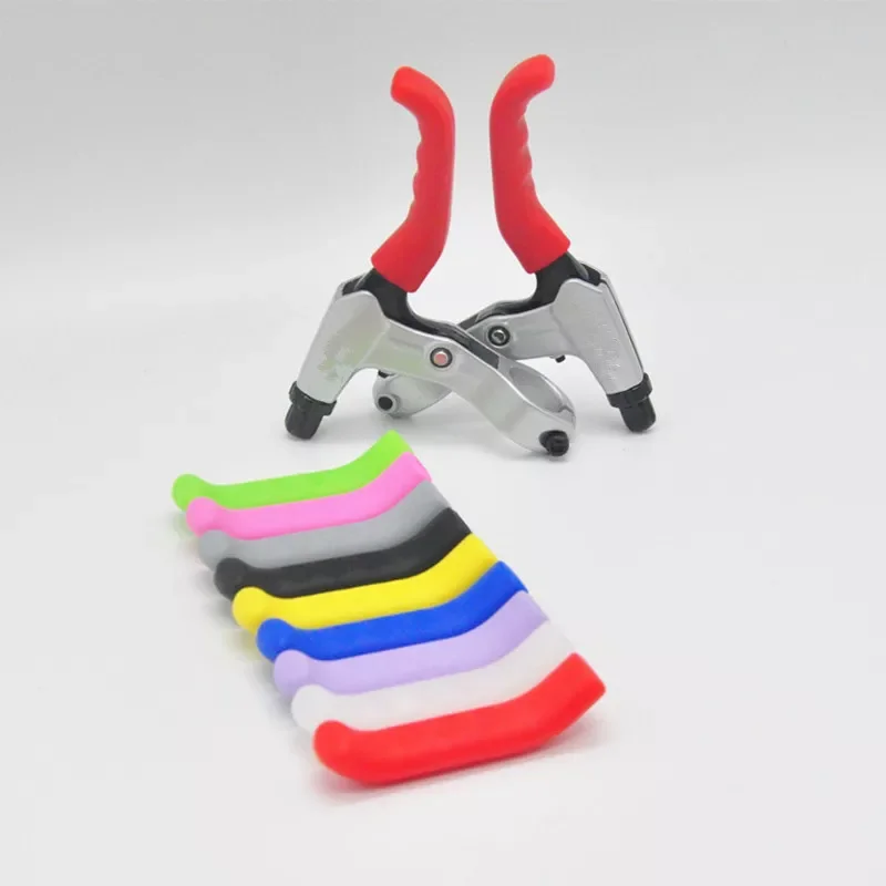 1pair For Bicycle Brake Handle Cover Silicone Sleeve Bike Brake Lever Protector Covers Bicycle body protection cover Accessories
1pair For Bicycle Brake Handle Cover Silicone Sleeve Bike Brake Lever Protector Covers Bicycle body protection cover Accessories