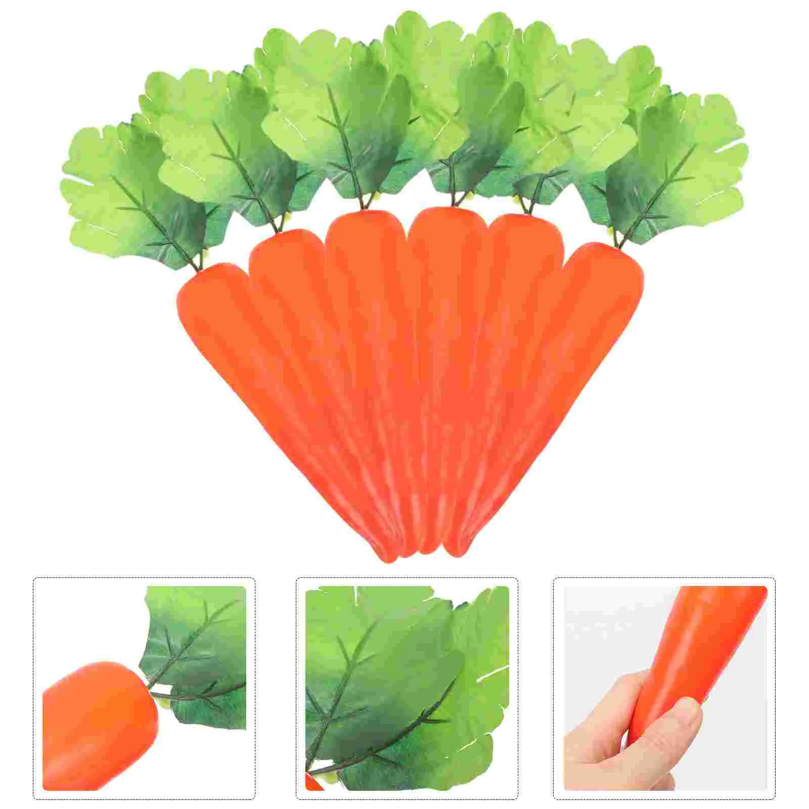 6 Pcs Party Decoration Astetic Room Vegetable Favor Easter Carrots Plastic Ornaments Decorations Home
6 Pcs Party Decoration Astetic Room Vegetable Favor Easter Carrots Plastic Ornaments Decorations Home