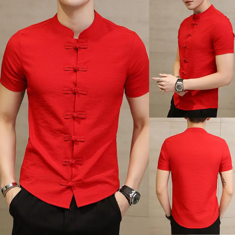 Hot Traditional Chinese Tang Suit Men Plus Size Summer Short Sleeve Kung Fu Uniform 2020
Hot Traditional Chinese Tang Suit Men Plus Size Summer Short Sleeve Kung Fu Uniform 2020