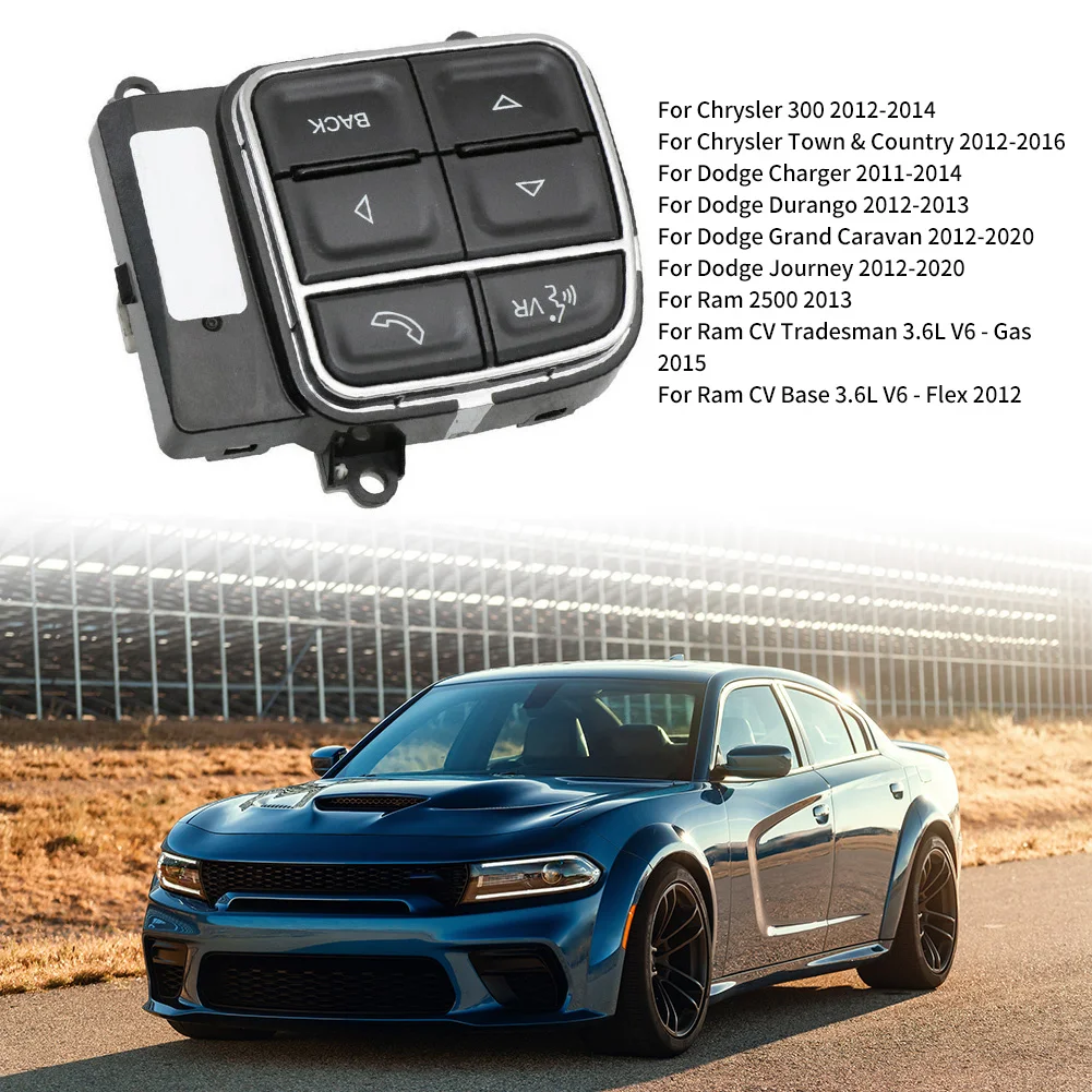 ABS кнопка управления рулевым колесом, переключатель управления для Chrysler Town & Country 2012-2016 56046094AD
ABS кнопка управления рулевым колесом, переключатель управления для Chrysler Town & Country 2012-2016 56046094AD