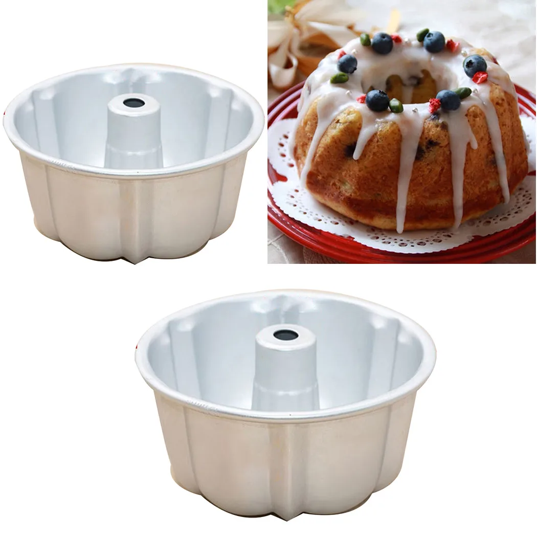 Metal Mould Pastry Chiffon Cake Mold Round Shape Bundt Bread Bakeware DIY Cake Decorating Baking Pan Mousse Dessert Tray Tool
Metal Mould Pastry Chiffon Cake Mold Round Shape Bundt Bread Bakeware DIY Cake Decorating Baking Pan Mousse Dessert Tray Tool