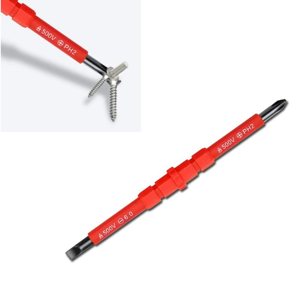 3in-1 Screwdriver Bit Handle Set Multi-Purpose Slotted Cross Screwdriver 15.8cm For Electricians Repairing Hand Manual Tools
3in-1 Screwdriver Bit Handle Set Multi-Purpose Slotted Cross Screwdriver 15.8cm For Electricians Repairing Hand Manual Tools