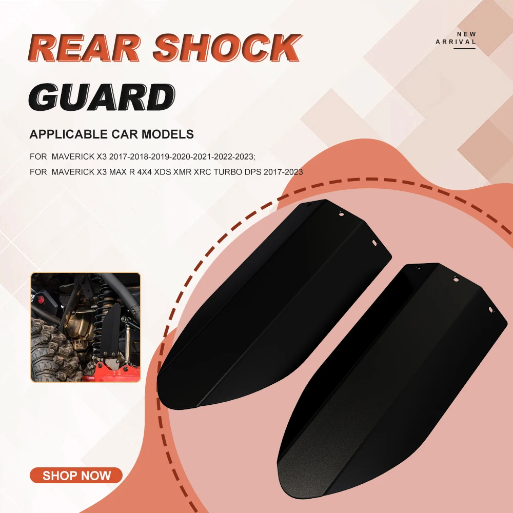 2022 2023 Aluminium Rear Shock Guard Protector FOR CAN AM MAVERICK X3 Max R 4x4 XDS XMR XRC Turbo DPS 2017 2018 2019 2020 2021
2022 2023 Aluminium Rear Shock Guard Protector FOR CAN AM MAVERICK X3 Max R 4x4 XDS XMR XRC Turbo DPS 2017 2018 2019 2020 2021