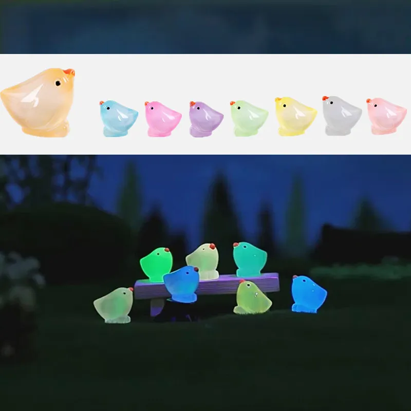 50Pcs Luminous Mini Birds Miniatures Home Decor Accessories Cute Animals Desk Decoration Fairy Garden DIY Accessories Kawaii 
50Pcs Luminous Mini Birds Miniatures Home Decor Accessories Cute Animals Desk Decoration Fairy Garden DIY Accessories Kawaii
