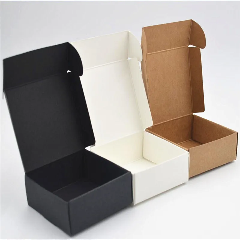 100Pcs Kraft Paper Box Nice Kraft Box Packaging Box Small Size 
100Pcs Kraft Paper Box Nice Kraft Box Packaging Box Small Size