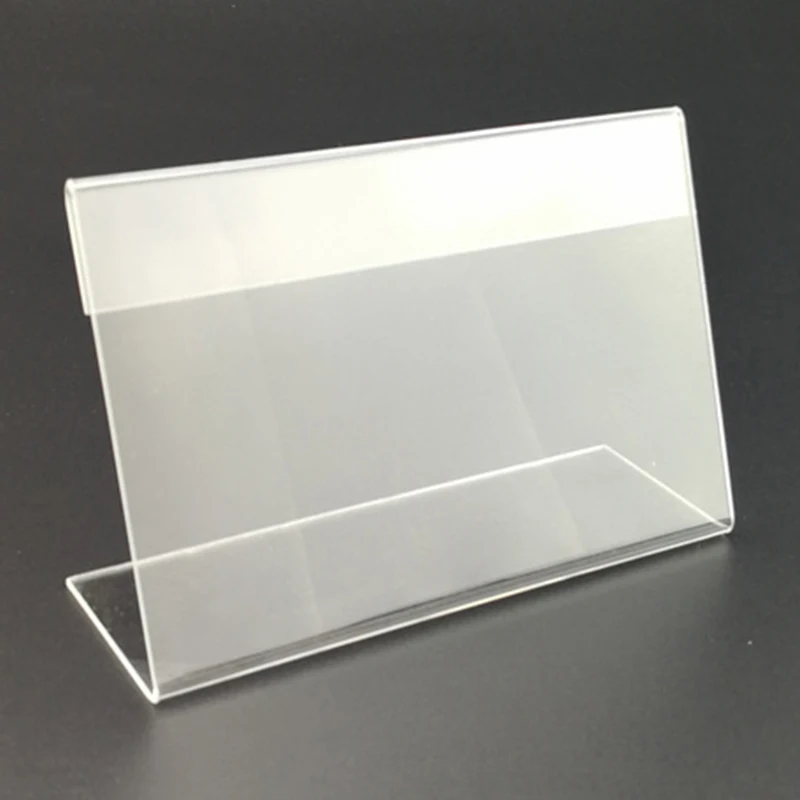 25PCS Tag Stand Acrylic Transparent Price Tag Stand Plastic Mini Display Holder Card Label Racks Decorations.L-shaped
25PCS Tag Stand Acrylic Transparent Price Tag Stand Plastic Mini Display Holder Card Label Racks Decorations.L-shaped