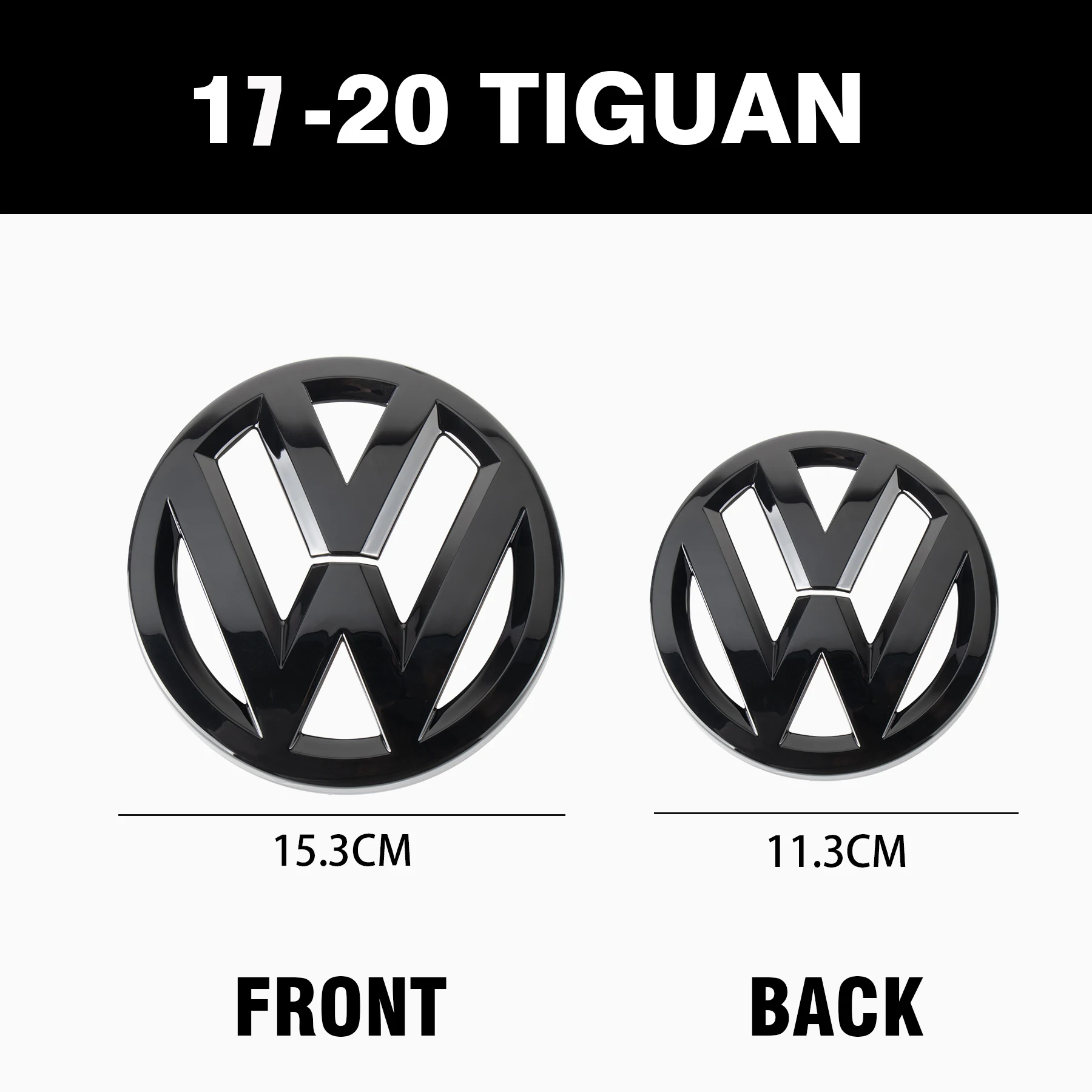 2 шт., не влияющаяся эмблема передней решетки автомобиля ACC, задняя крышка багажника для Volkswagen VW Tiguan 2017 2018 2019 2020, автоаксессуары
2 шт., не влияющаяся эмблема передней решетки автомобиля ACC, задняя крышка багажника для Volkswagen VW Tiguan 2017 2018 2019 2020, автоаксессуары