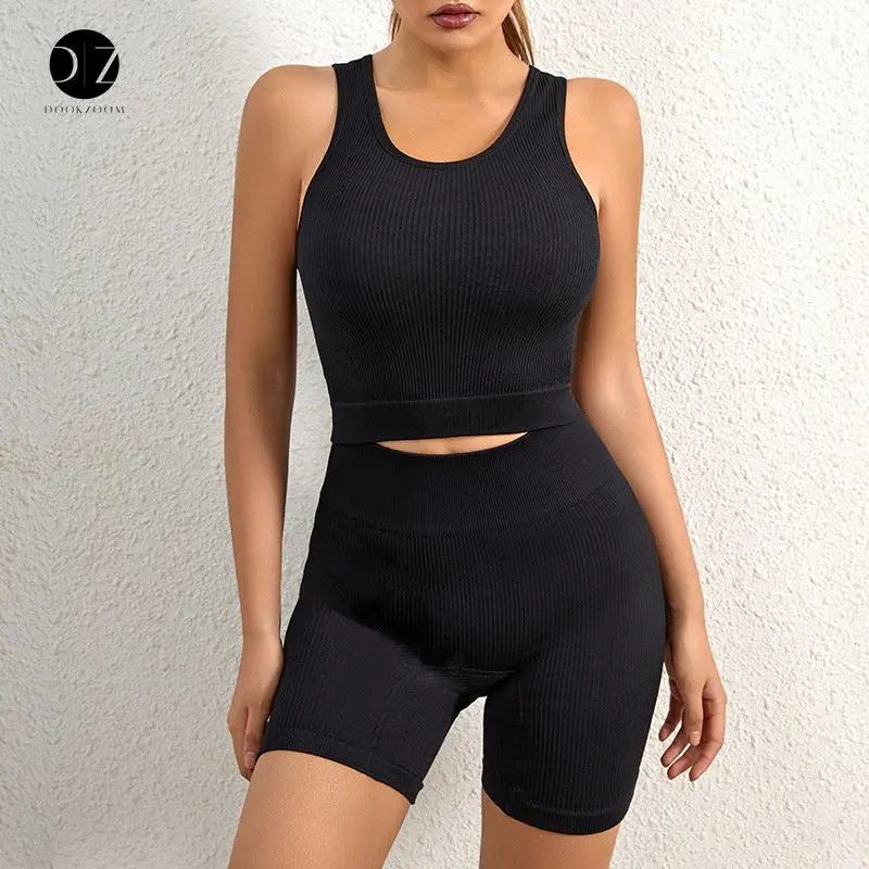 Women Yoga Set Gym Sexy Bra Seamless Sports Shorts Workout Running Clothing Wear Athletic Sport Suit Body Shaper Shapewear Slim
Women Yoga Set Gym Sexy Bra Seamless Sports Shorts Workout Running Clothing Wear Athletic Sport Suit Body Shaper Shapewear Slim