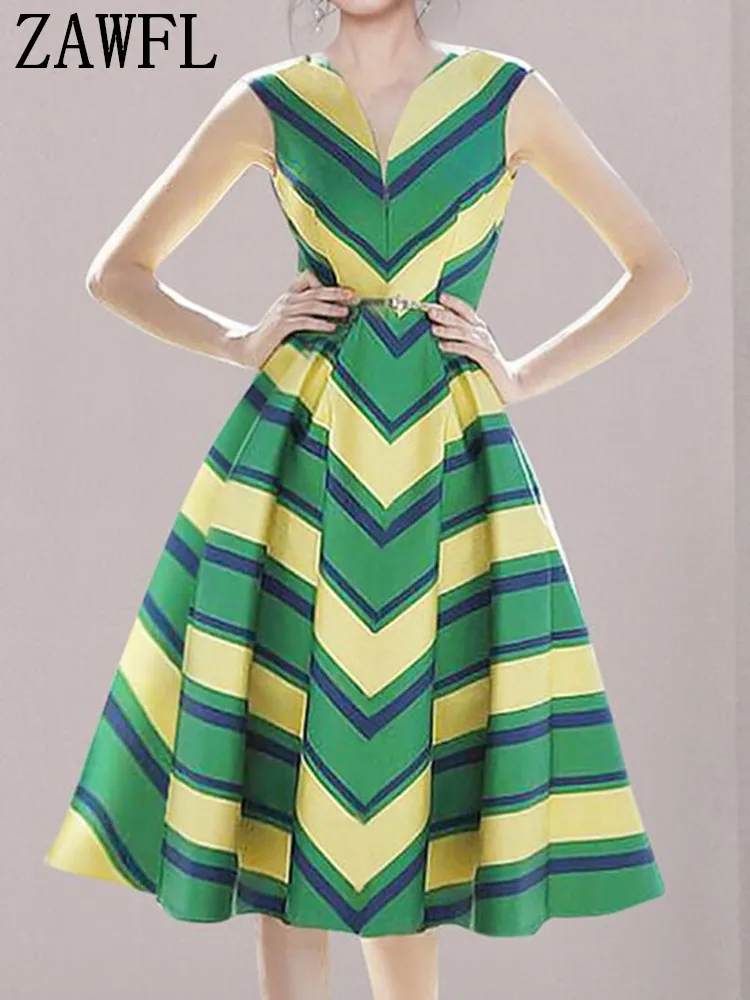 ZAWFL Sexy Dress Women Summer 2022 New Arival V-Neck Sleeveless Dresses French Chic Cross Drawstring Slim Waist Vestidos
ZAWFL Sexy Dress Women Summer 2022 New Arival V-Neck Sleeveless Dresses French Chic Cross Drawstring Slim Waist Vestidos