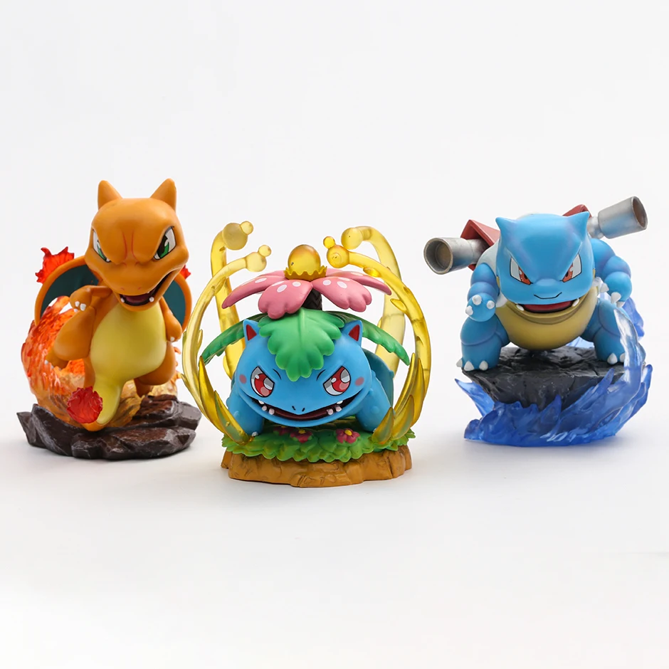 Cute Charizard Blastoise Venusaur Pokemon Figure Figuine Doll Cute Model Decoration PVC Toys
Cute Charizard Blastoise Venusaur Pokemon Figure Figuine Doll Cute Model Decoration PVC Toys