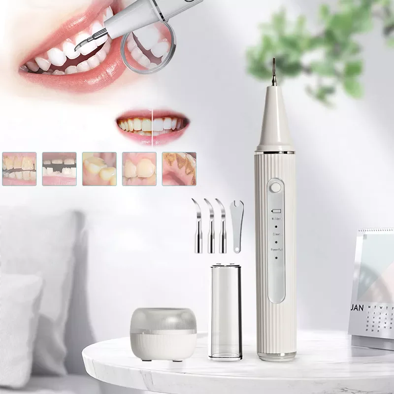 Dental Scaler Ultrasonic Teeth Calculus Plaque Remover Electric Sonic Tooth Tartar Eliminator Stains Removal Waterproof Cleaner
Dental Scaler Ultrasonic Teeth Calculus Plaque Remover Electric Sonic Tooth Tartar Eliminator Stains Removal Waterproof Cleaner