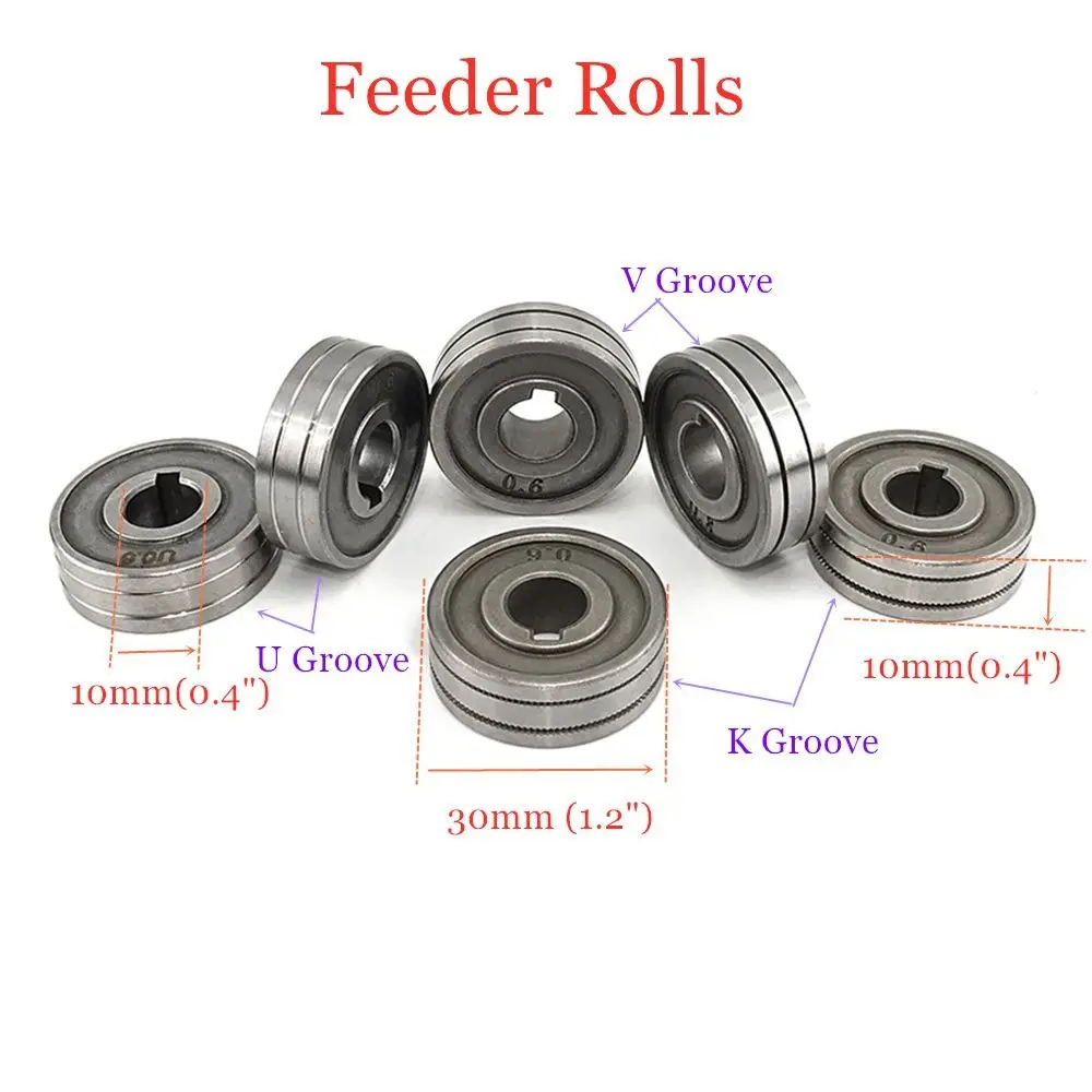 MIG MAG Welding Feed Roller Wire Drive Wheel Knurl K V U Groove for Steel Aluminum Flux Cord Wire 0.6mm 0.8mm 1.0mm
MIG MAG Welding Feed Roller Wire Drive Wheel Knurl K V U Groove for Steel Aluminum Flux Cord Wire 0.6mm 0.8mm 1.0mm