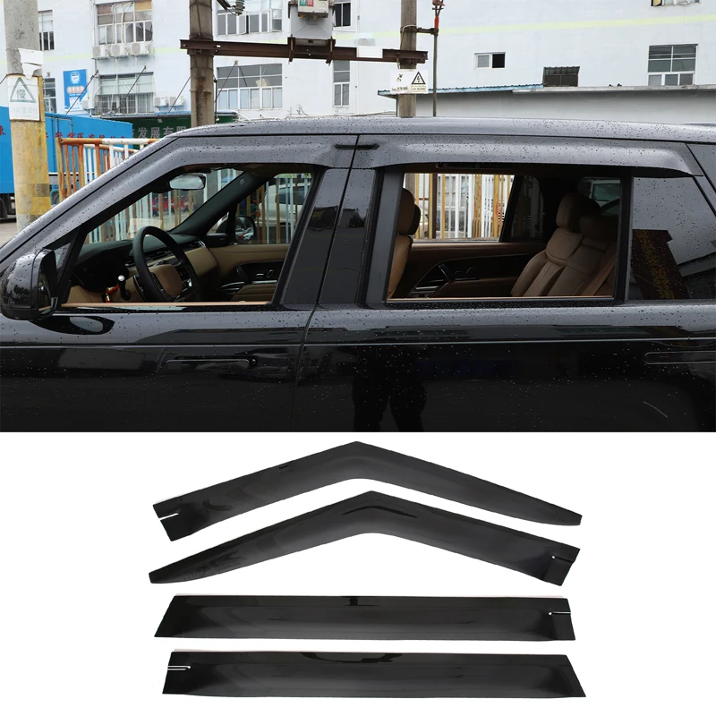 for Land Rover Range Rover Vogue 2023 ABS Car Window Sun Rain Shade Visors Shield Shelter Protector Cover Trim Car Accessories 
for Land Rover Range Rover Vogue 2023 ABS Car Window Sun Rain Shade Visors Shield Shelter Protector Cover Trim Car Accessories