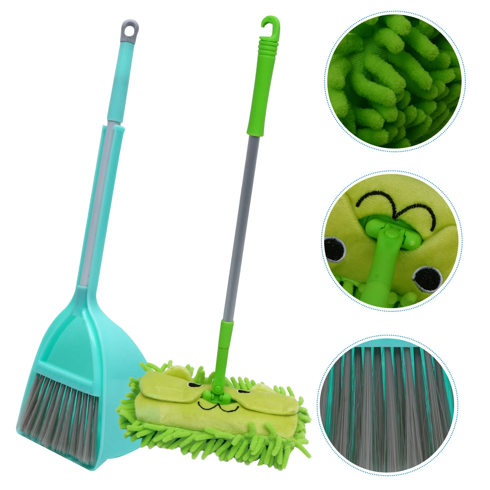 3 Pcs Small Mop Children's Cleaning Tools Broom Vacuum Sweeper Pretend Plastic Toddler Accessories
3 Pcs Small Mop Children's Cleaning Tools Broom Vacuum Sweeper Pretend Plastic Toddler Accessories