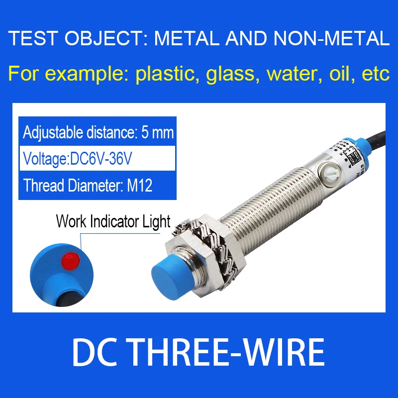 Cloweit LJC12A3-A Бесконтактный датчик уровня
Cloweit LJC12A3-A Бесконтактный датчик уровня
