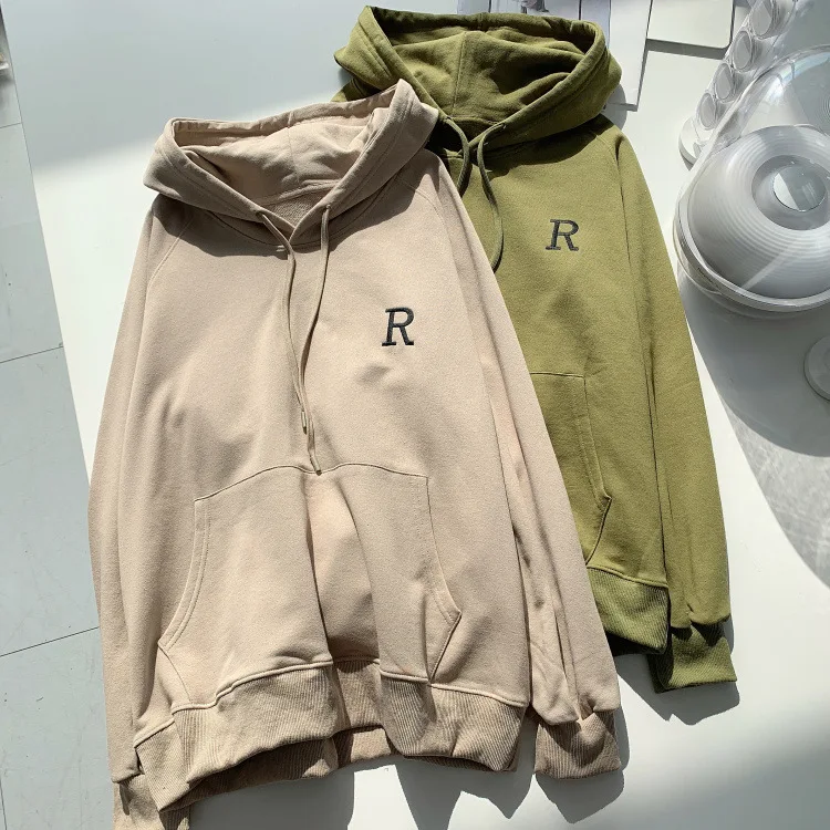 embroidery R long-sleeve vintage hoodies Women oversized sweatshirt Fashion loose casual Streetwear clothing fall 2021 tops
embroidery R long-sleeve vintage hoodies Women oversized sweatshirt Fashion loose casual Streetwear clothing fall 2021 tops