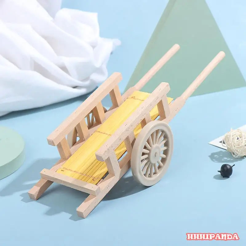 1:12 Miniature Chinese Style Dollhouse Mini Simulation 3D Wooden Wheelbarrow Trolley Educational Farm Tool Model DollHome Decor
1:12 Miniature Chinese Style Dollhouse Mini Simulation 3D Wooden Wheelbarrow Trolley Educational Farm Tool Model DollHome Decor