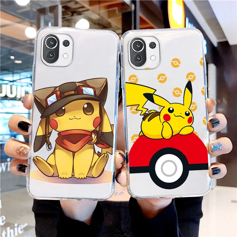 Cartoon P-Pikachu Cute For Xiaomi 13 Lite 12T 12S 12 11 Ultra 11T 10T 9 Pro 5G Transparent Phone Case Soft Cover
Cartoon P-Pikachu Cute For Xiaomi 13 Lite 12T 12S 12 11 Ultra 11T 10T 9 Pro 5G Transparent Phone Case Soft Cover