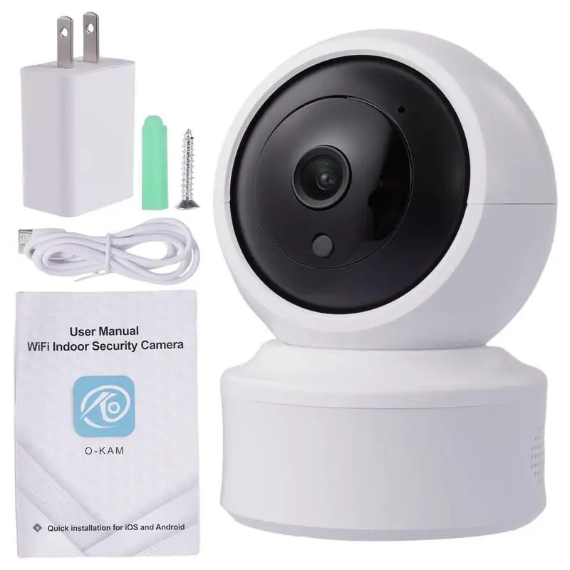 Smart Mini WiFi/5.8G Dual Band Camera Indoor Wireless 360 Degree Auto Tracking Of Human Home Security CCTV Baby Pet Monitor
Smart Mini WiFi/5.8G Dual Band Camera Indoor Wireless 360 Degree Auto Tracking Of Human Home Security CCTV Baby Pet Monitor