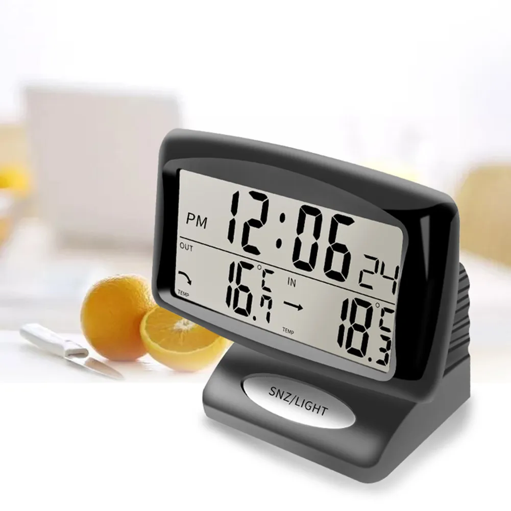 1x Digital Car Clock Thermometer Temperature Monitor Sensor LED Display ABS Plastic Black Digital DisplayElectronic Meter
1x Digital Car Clock Thermometer Temperature Monitor Sensor LED Display ABS Plastic Black Digital DisplayElectronic Meter