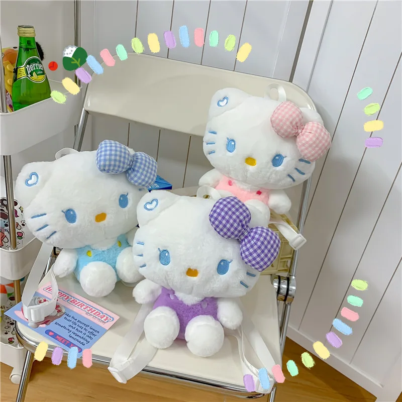 Рюкзак Kaiwaii Hello Kitty, мягкая набивная плюшевая сумка для девочек, подарки на день рождения, Детская уличная дорожная сумка, рождественский подарок, украшение для дома
Рюкзак Kaiwaii Hello Kitty, мягкая набивная плюшевая сумка для девочек, подарки на день рождения, Детская уличная дорожная сумка, рождественский подарок, украшение для дома