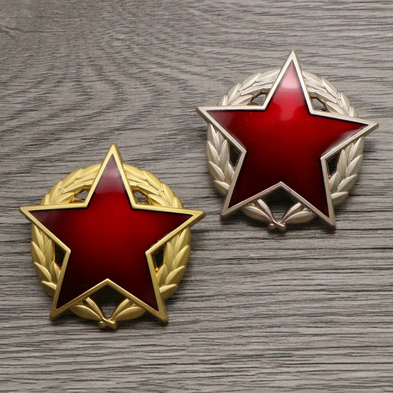 World War II USSR Soviet Badges Yugoslav Guerrilla Red Five-Pointed Star Medal Medal Stinger Horse Nail Brooch gold
World War II USSR Soviet Badges Yugoslav Guerrilla Red Five-Pointed Star Medal Medal Stinger Horse Nail Brooch gold